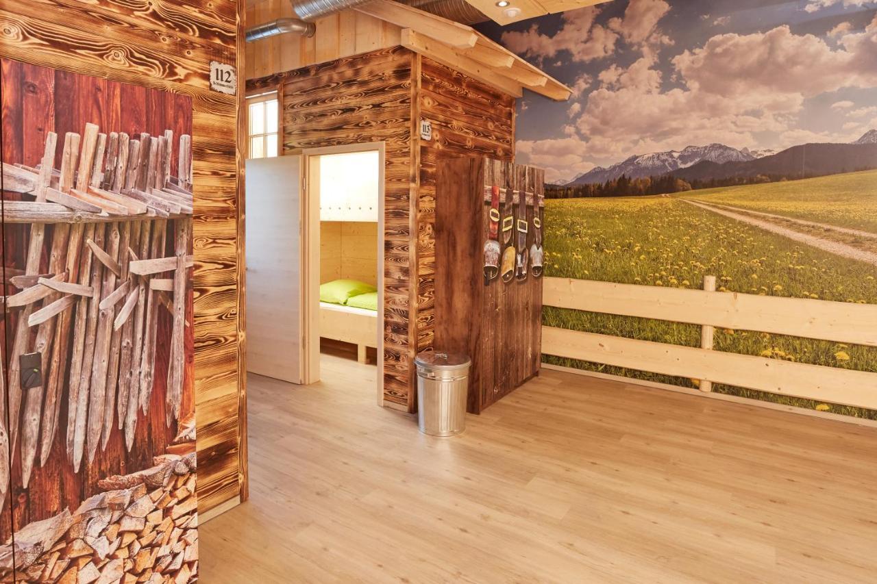 Arena Hostel Allgaeu ゾントホーフェン エクステリア 写真